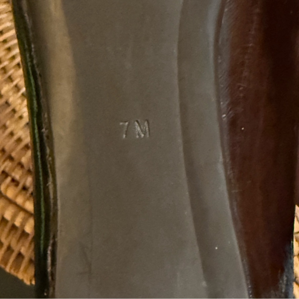 Vaneli Dark Brown Leather Heels - Picture 11 of 11